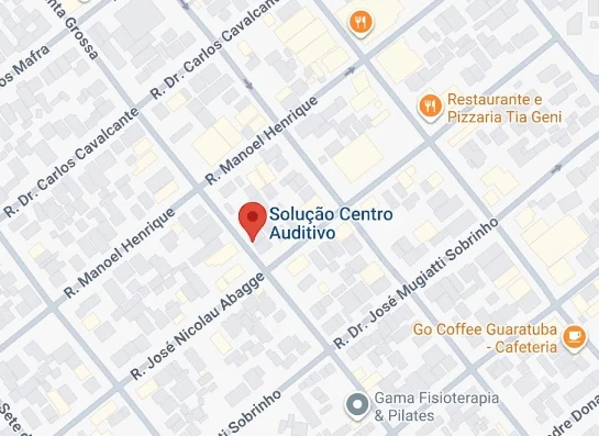 Mapa da Unidade Guaratuba
